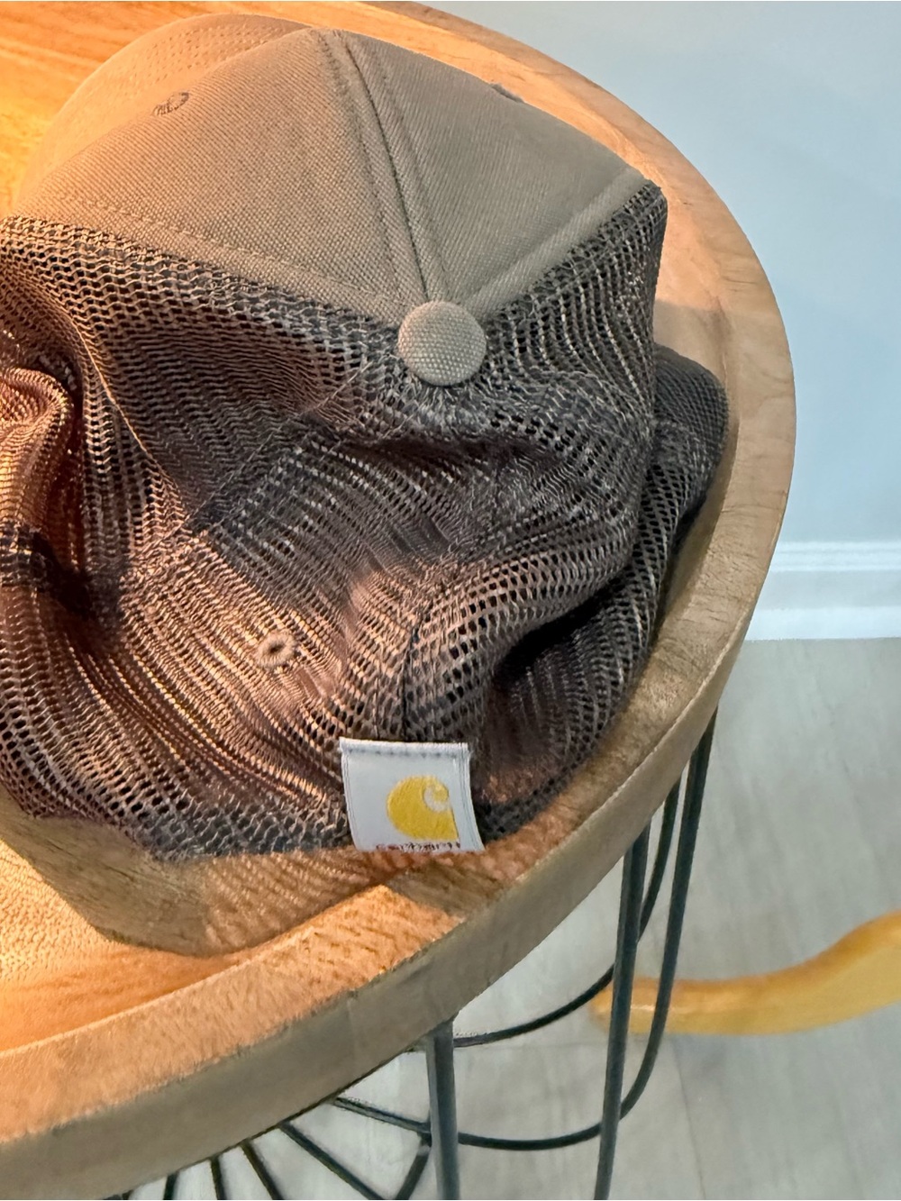Carhartt Brown and Black Mesh Trucker Hat - Picture 2 of 3